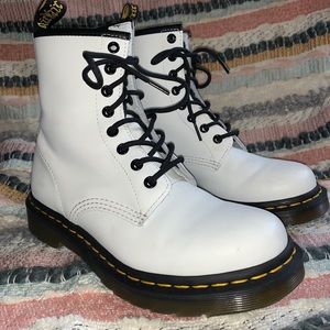 white doc martens